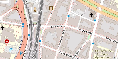 Steuerberater auf Satellitenbild