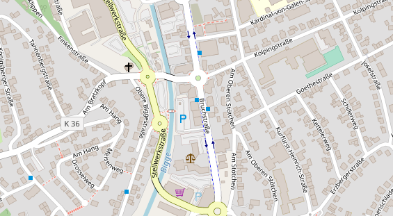 Steuerberater auf Satellitenbild