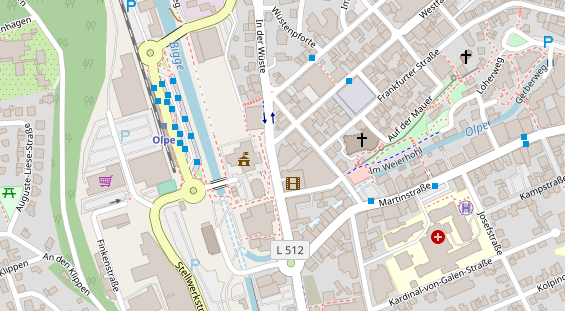 Steuerberater auf Satellitenbild