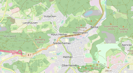 Steuerberater auf Karte