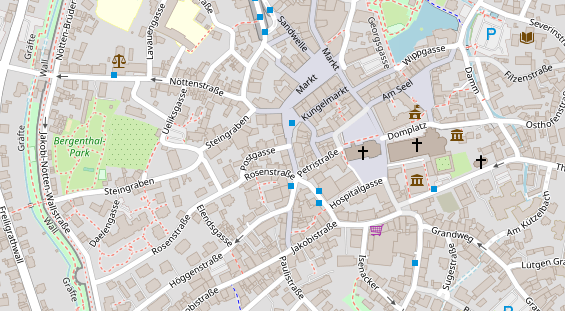 Steuerberater auf Satellitenbild