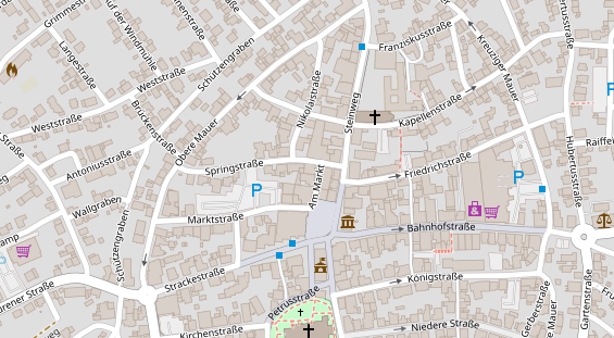 Steuerberater auf Satellitenbild