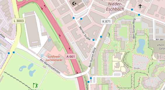 Steuerberater auf Satellitenbild