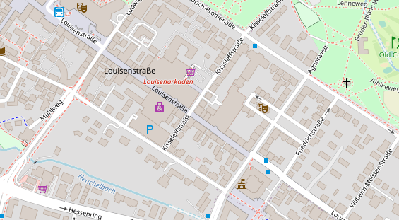 Steuerberater auf Satellitenbild