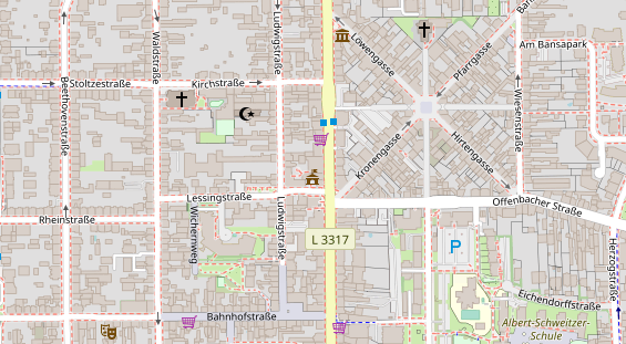 Steuerberater auf Satellitenbild