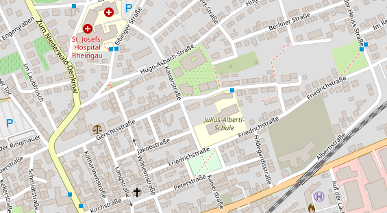 Steuerberater auf Satellitenbild