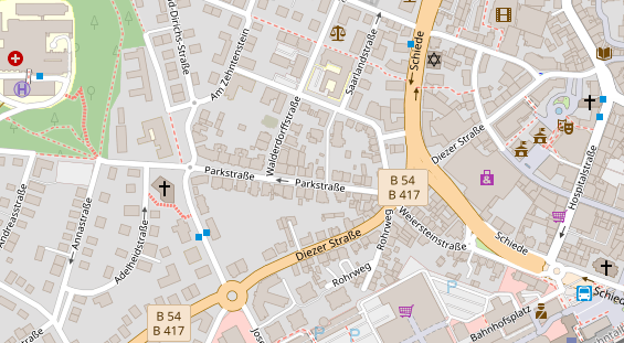 Steuerberater auf Satellitenbild