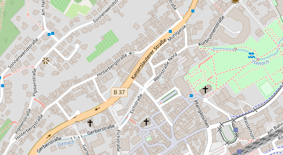 Steuerberater auf Satellitenbild