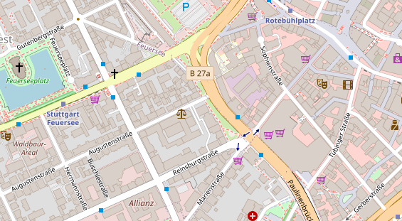 Steuerberater auf Satellitenbild
