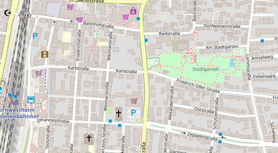 Steuerberater auf Satellitenbild