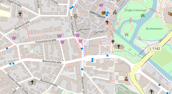 Steuerberater auf Satellitenbild