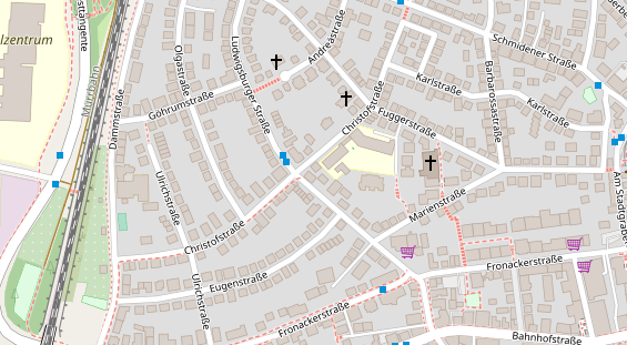 Steuerberater auf Satellitenbild