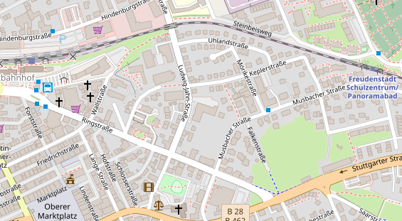 Steuerberater auf Karte