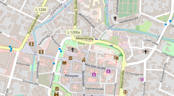 Steuerberater auf Satellitenbild