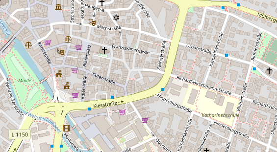 Steuerberater auf Satellitenbild