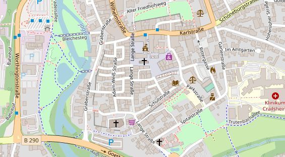 Steuerberater auf Karte