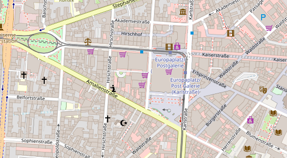 Steuerberater auf Satellitenbild