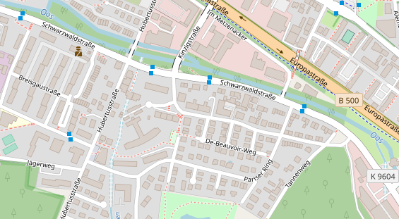 Steuerberater auf Satellitenbild