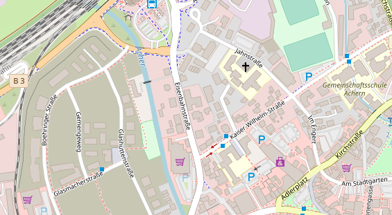 Steuerberater auf Satellitenbild