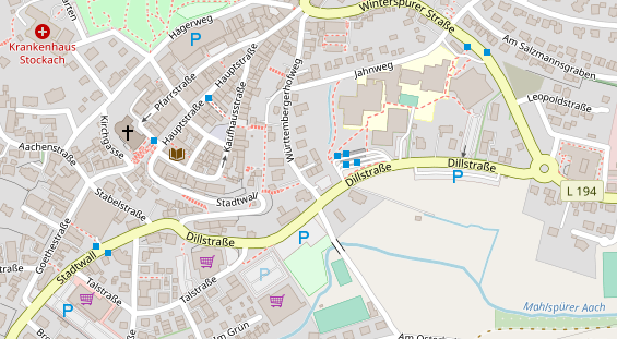 Steuerberater auf Satellitenbild