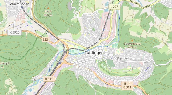 Steuerberater auf Karte