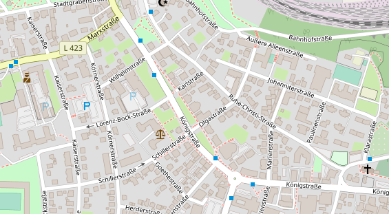 Steuerberater auf Satellitenbild