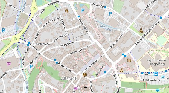 Steuerberater auf Satellitenbild