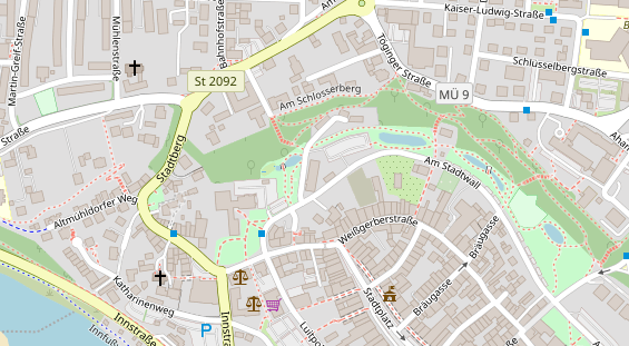 Steuerberater auf Satellitenbild