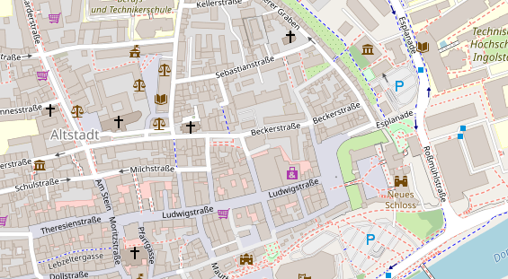 Steuerberater auf Satellitenbild