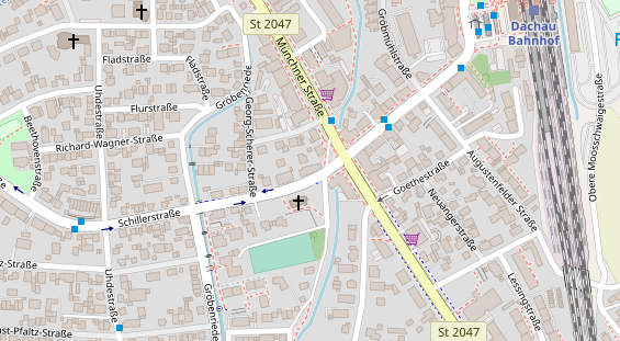 Steuerberater auf Satellitenbild