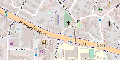 Steuerberater auf Satellitenbild