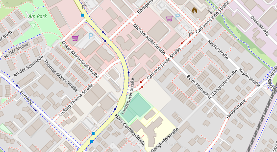 Steuerberater auf Satellitenbild