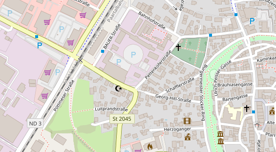 Steuerberater auf Karte