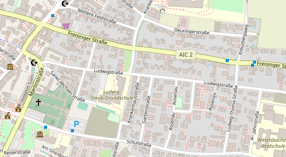 Steuerberater auf Satellitenbild