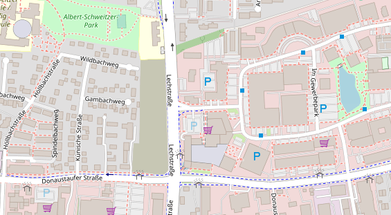Steuerberater auf Satellitenbild
