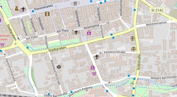 Steuerberater auf Satellitenbild
