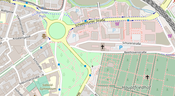 Steuerberater auf Satellitenbild