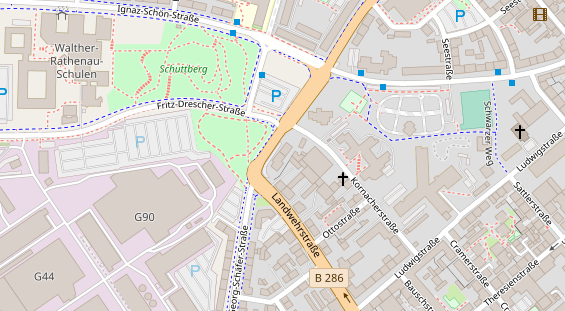 Steuerberater auf Satellitenbild