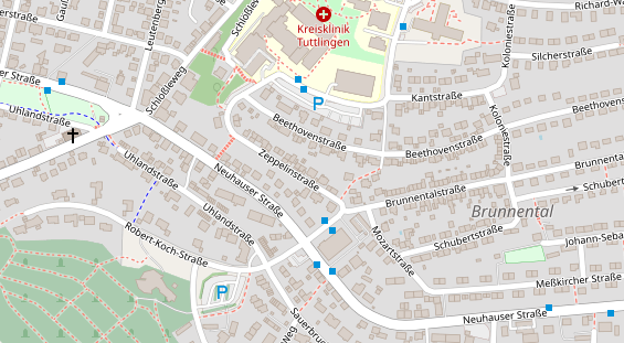 Steuerberater auf Karte